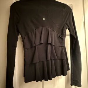 lululemon athletica Black Layered Long Sleeve Top